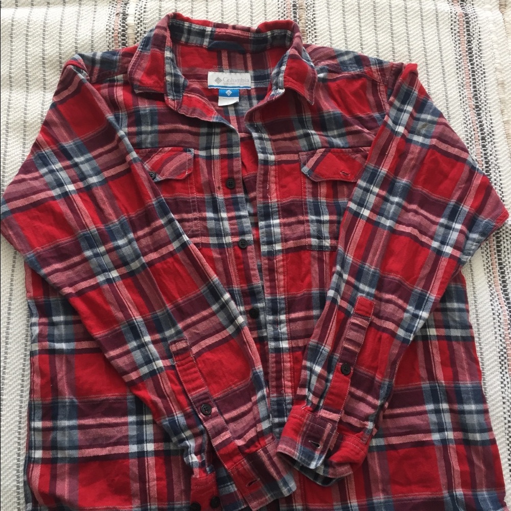 Columbia Men’s Red Flannel